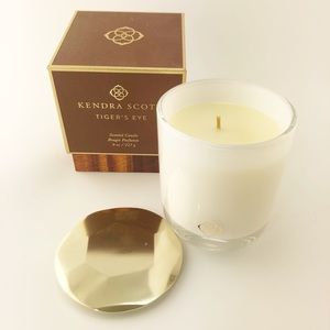 NIB Kendra Scott Tiger’s Eye Large Tumbler Candle